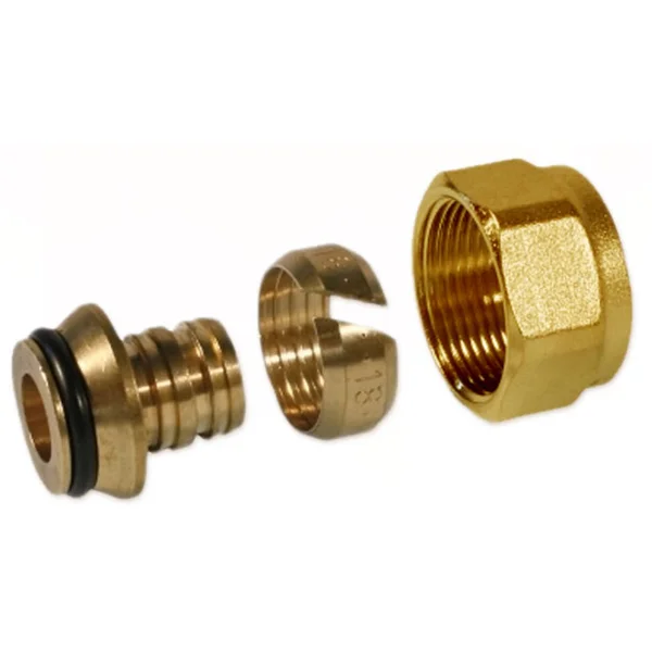 Гайка зі штуцером Bianchi Ø 16(2.0)×1/2" (для PEX труб)